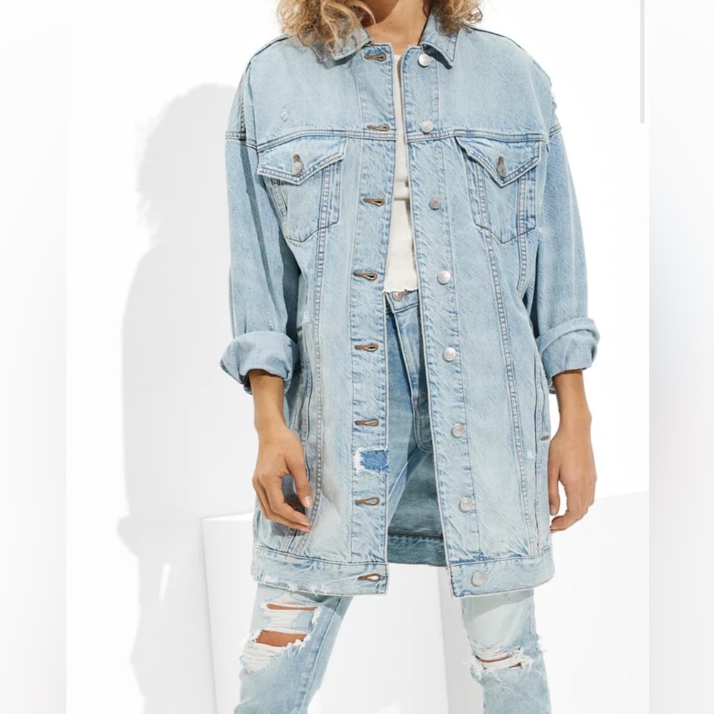 American Eagle Spring Boyfriend Jean Jacket